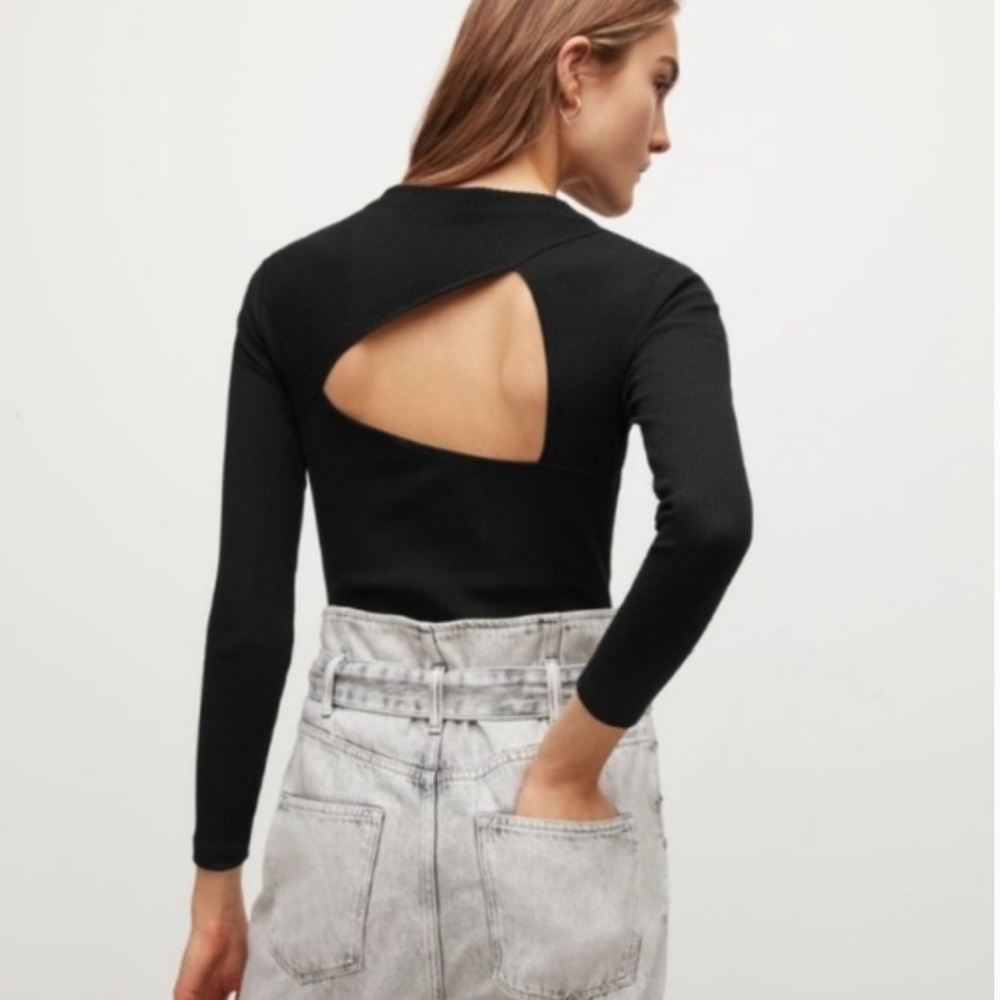 Size 0 All Saints long sleeve bodysuit